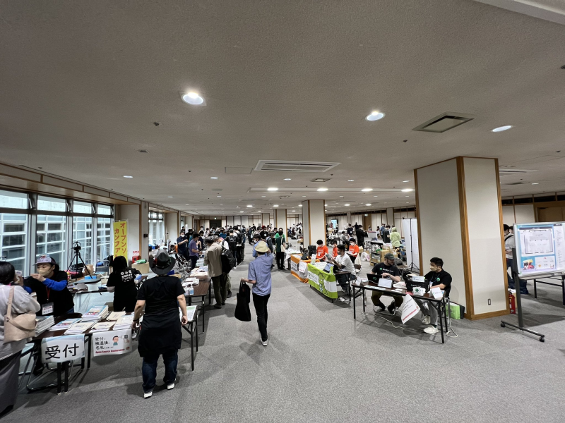 第八回技術書同人誌博覧会(併催:Open Source Conference 2023 Nagoya)の様子