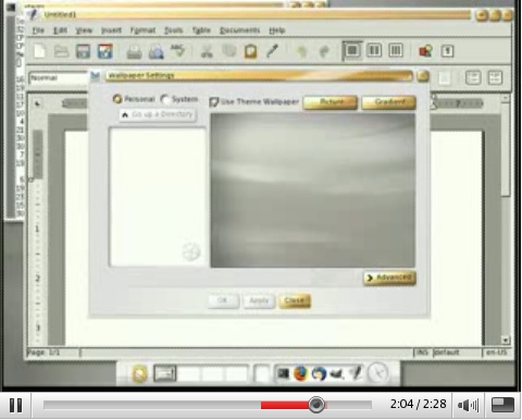 図 Booting BSDanywhere Beta2 動画画面 図 Booting BSDanywhere Beta2 動画画面