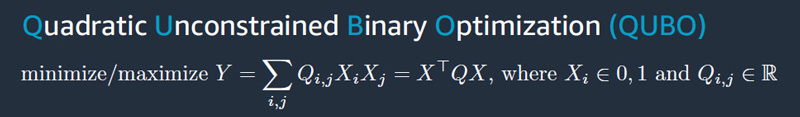 組み合わせ最適化ではイジングモデルをQUBOに置き換えて実行するケースが増えている
