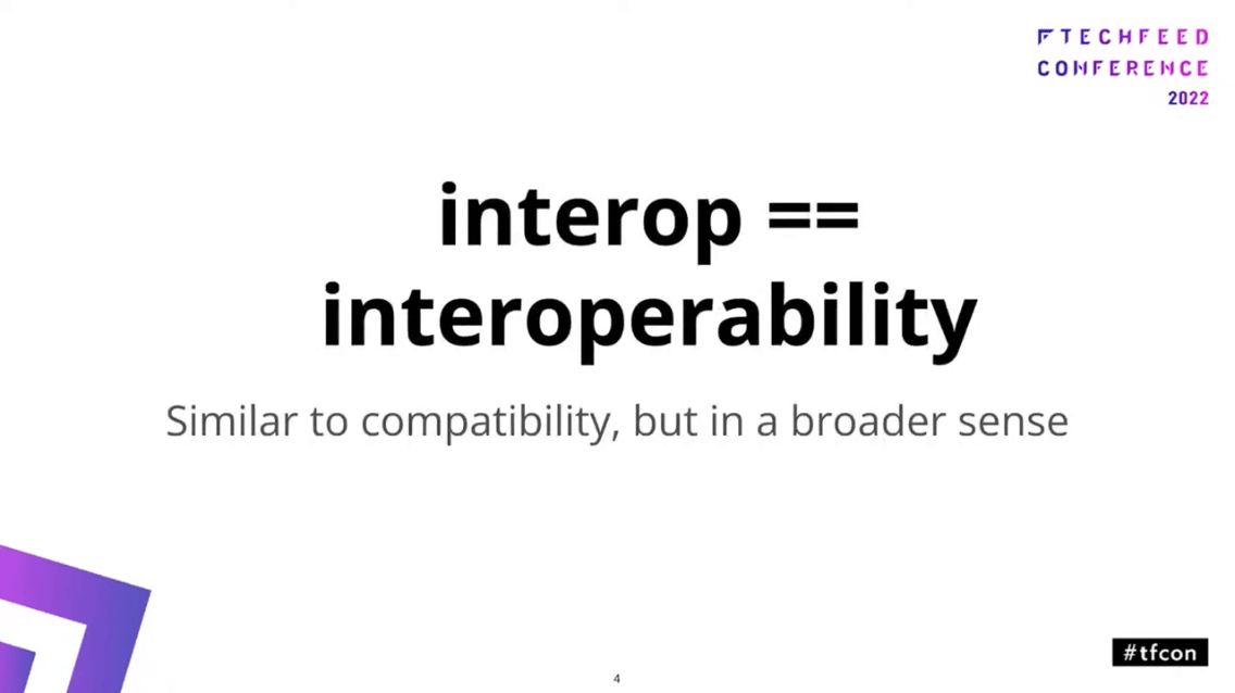 WebにおけるInterop