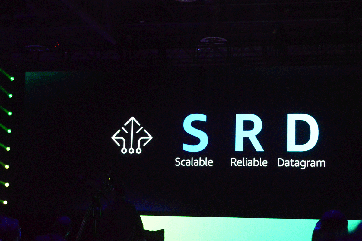 デサンティス氏が明らかにしたAWSのデータセンター内で動いているネットワークプロトコル「SRD」