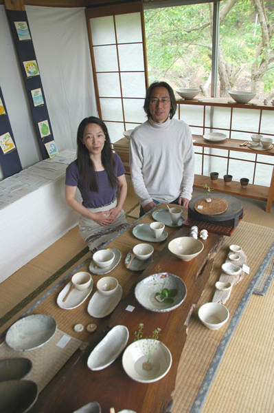 広田千悦子さんと行正さん