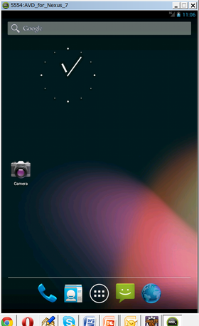 図14　Nexus7の仮想デバイス