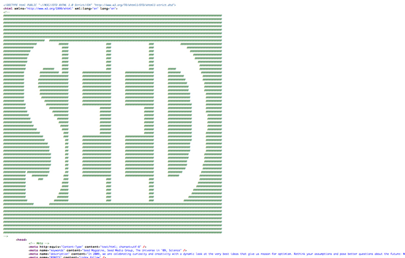 図3　SEEDの文字が浮かぶソース