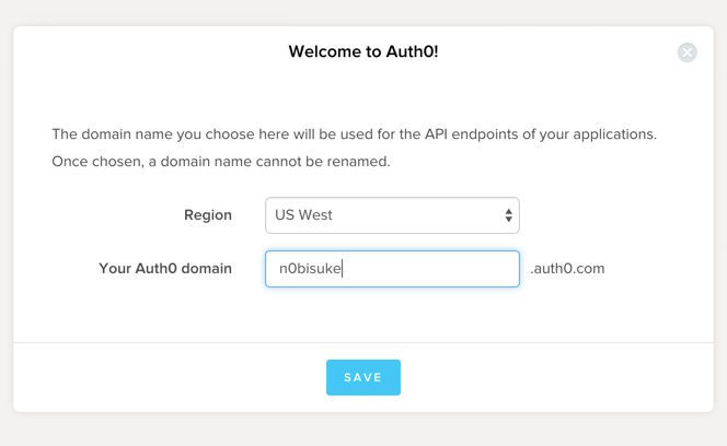 図8　Regionとdomainの設定画面