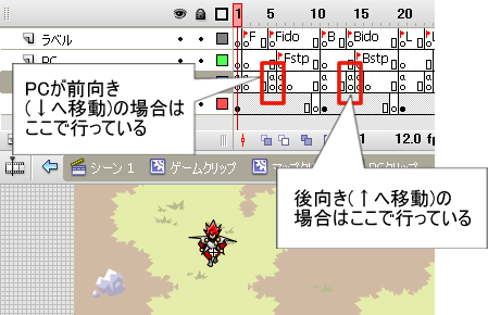 Fla画面5　PCクリップ内部