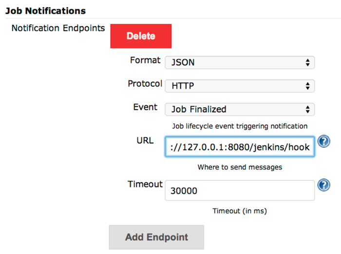 図8　Jenkinsの設定例