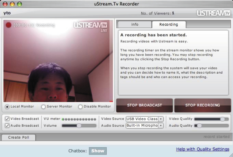 図9-2　Ustream.tv（新）