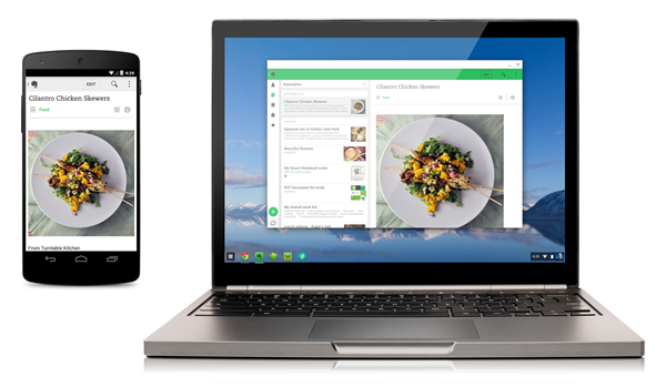 ChromebookでAndroidが動作する