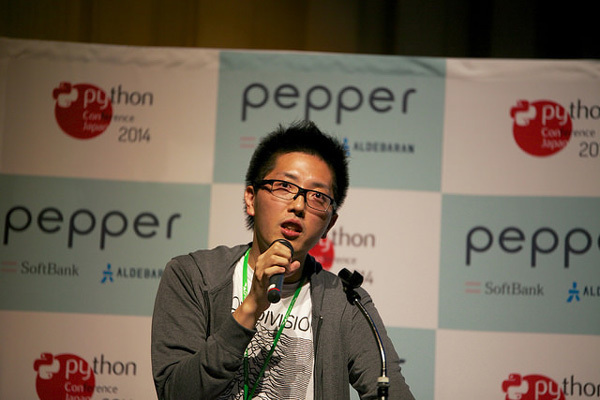 Shinichi Nakagawa氏 ©PyCon JP