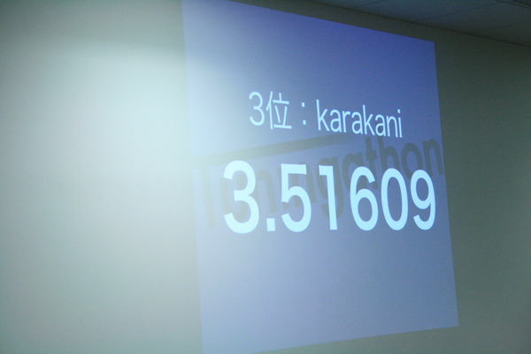 3位のkarakaniさん（顔出しNG）までが3.5を超える高スコア！